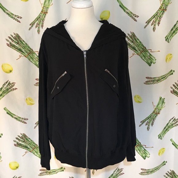 Fabletics Jackets & Blazers - 🎉HP🎉 Fabletics Hooded Zip Up Silky Jacket Sz 1X